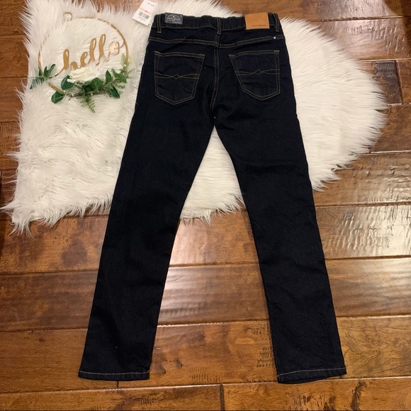 Lucky Brand Authentic Skinny Dark Wash Jeans Size 10 Adjustable Waistband New - Picture 3 of 4